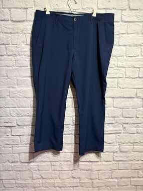 Under Armour Navy Blue Men's Golf Performance Pants 40/30